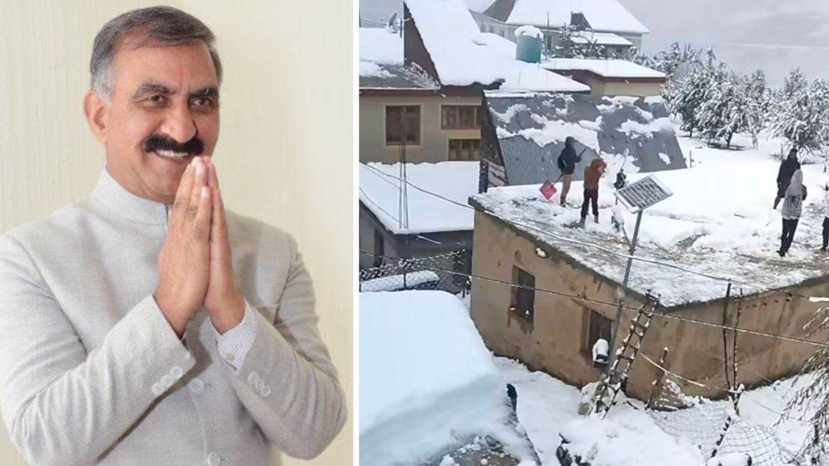 himachal pradesh tourism cm sukhu says welcomes tourists after snowfall also comment on congress organisation