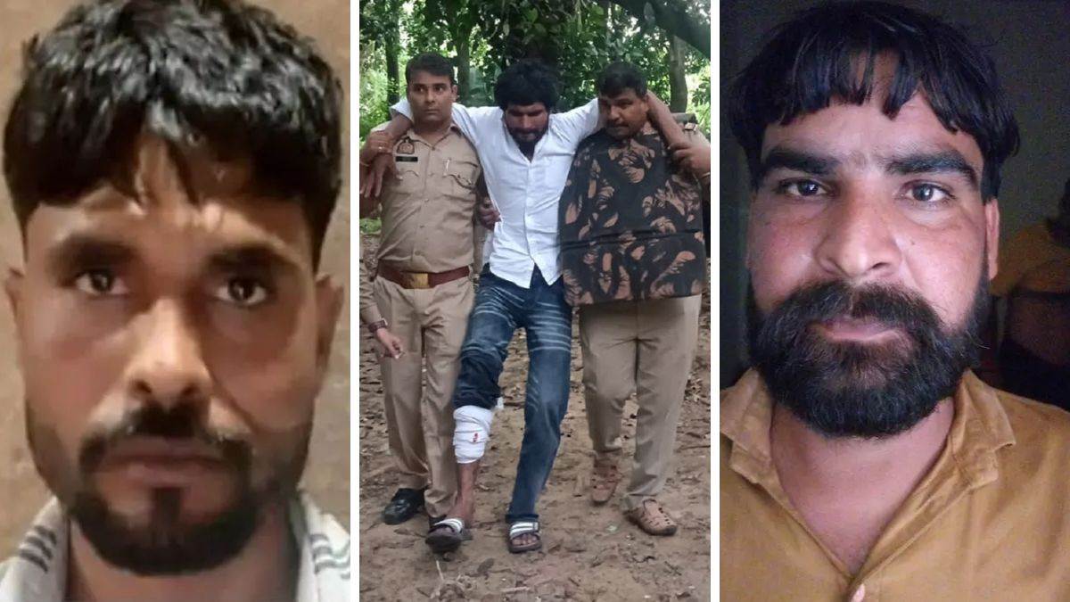police in uttar pradesh wreaked havoc on criminals engaging in a series of encounters two criminals carrying a reward of one lakh rupees killed