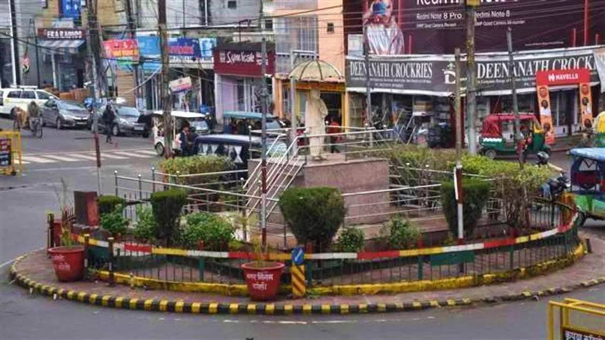 rudravanam park in bareilly nataraja statue installation and development