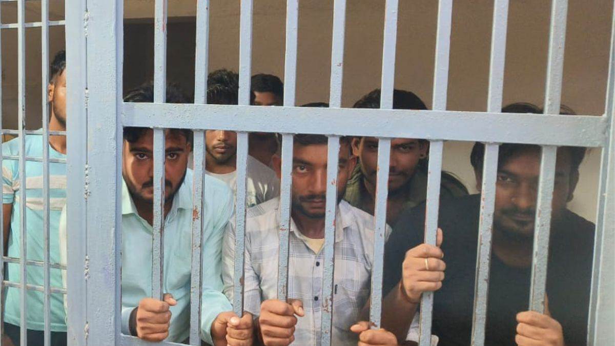 hapur sword cake cutting on road leads to jail for nine youths