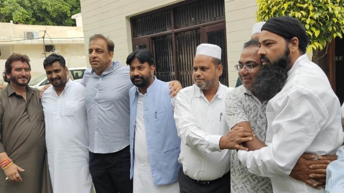 jalandhar jai shri ram slogan dispute resolved with muslim community trending news