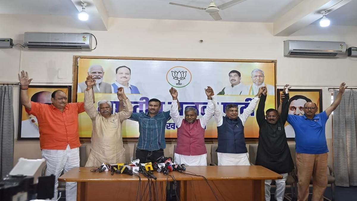 nda will contest strongly in ghatshila byelection will make crime and corruption an issue