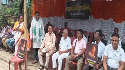 jharkhand punarutthan abhiyan submits memorandum to president raises voice for sonam wangchuk release and conservation of saranda forest