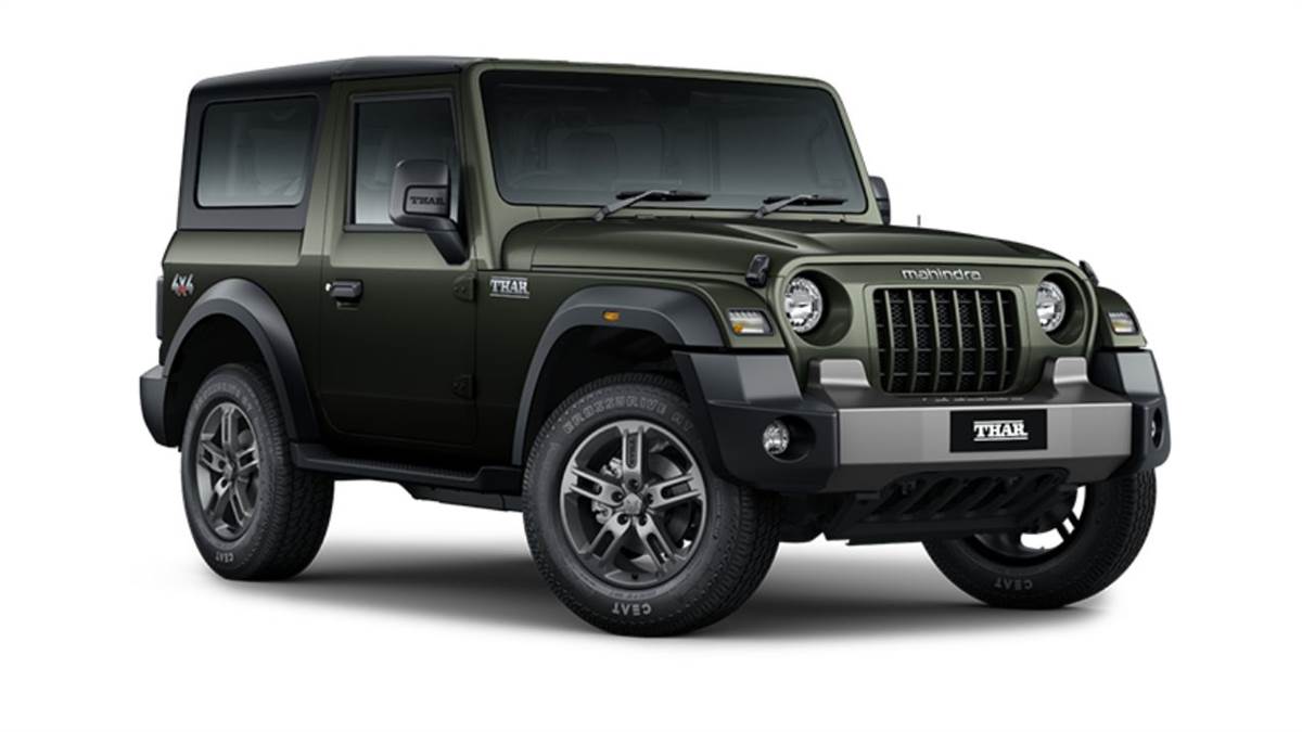 mahindra thar base variant calculate monthly emi payments if down payment 2 lakh rupees