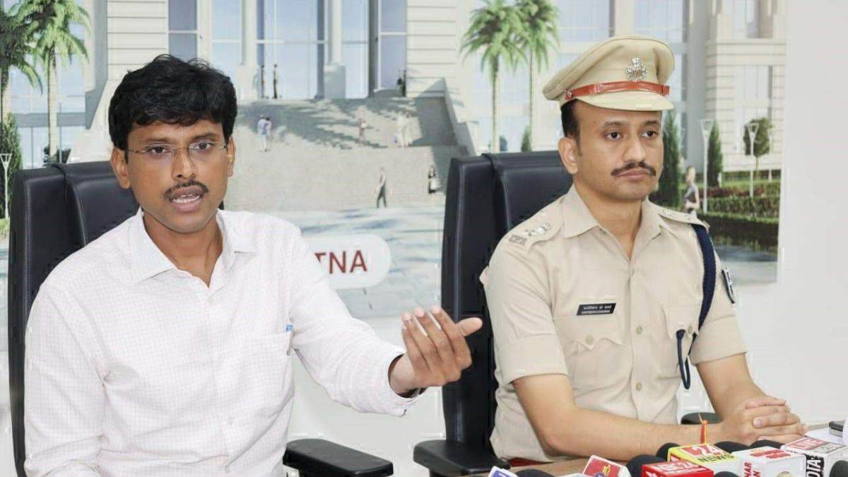 crime control act imposed on criminals before bihar election 2025 force deployed for security