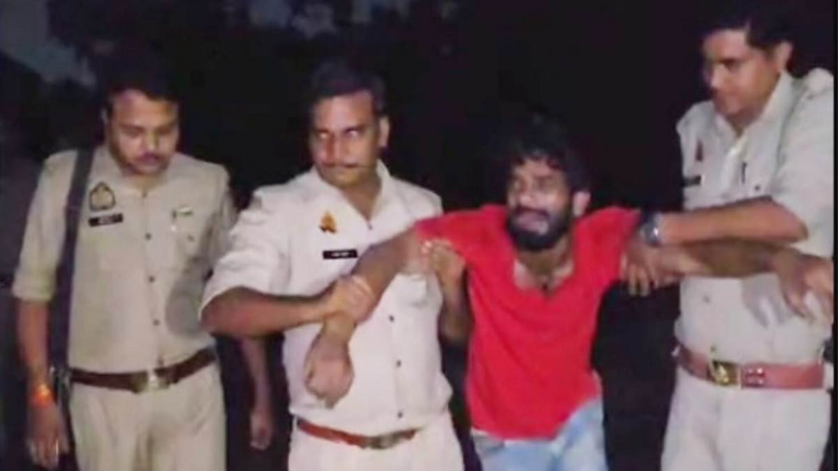 meerut extortionist injured in encounter with police after demanding protection money