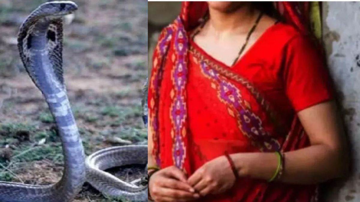 sitapur husband claims wife turns into a snake at night and bites him