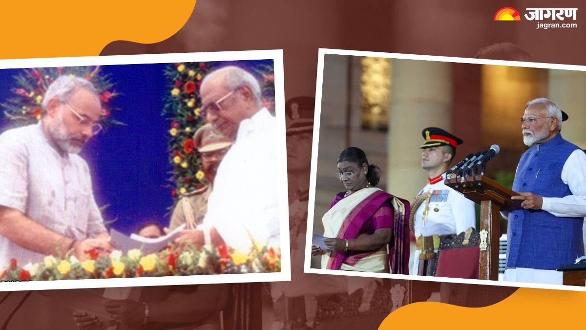 narendra modi 25th year as head of government told 24 year old story of october 7th