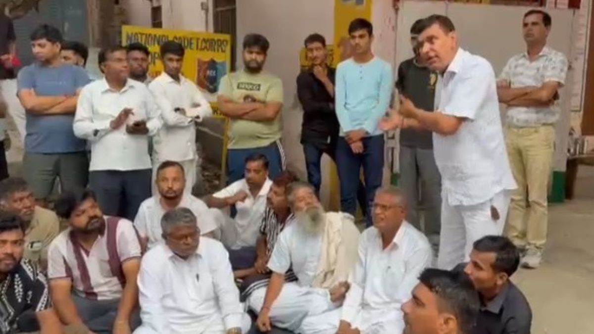 ncr mahendragarh news protest erupts over ncc unit closure