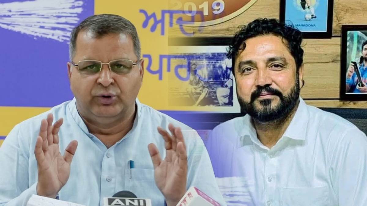 aap accuses congress of politicizing sukhwinder singh calcutta murder case