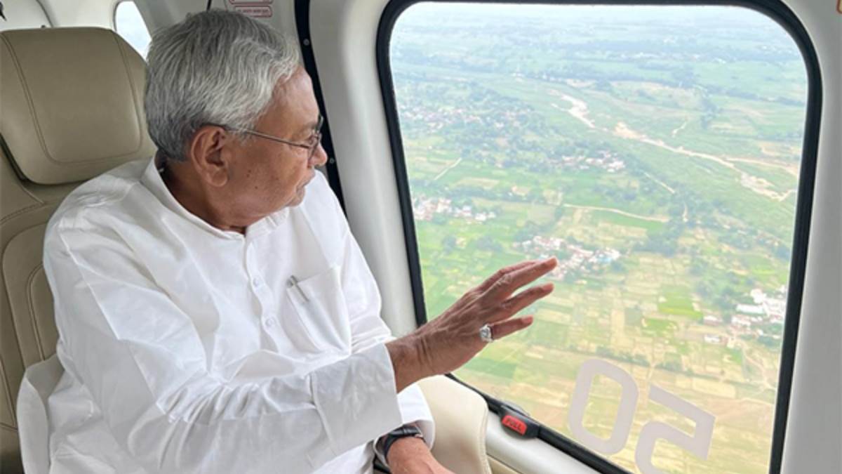 bihar politics takes to the skies with helicopter campaigns