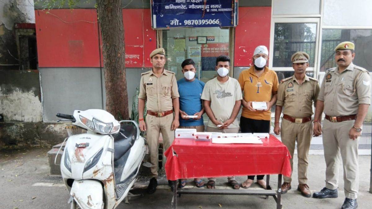 ncr noida news interstate gang arrested for stealing brezza cars