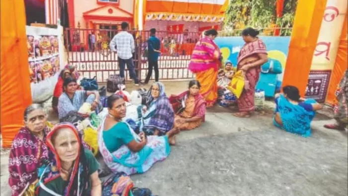 पुरी में हविष्यालियों की भीड़ ने बढ़ाई मुश्किलें। फोटो जागरण