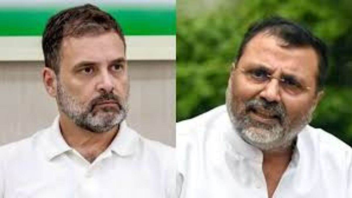 nishikant dubey demands probe into rahul gandhis foreign trips