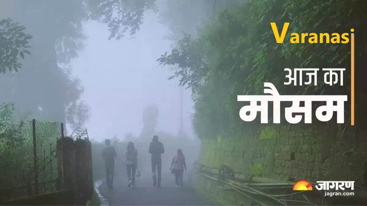 varanasi weather turns colder fog signals winter arrival varanasi news common man issue