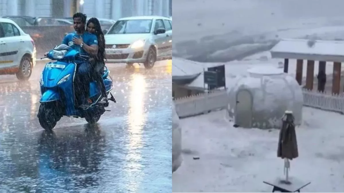 कहीं बारिश, कहीं बर्फबारी, कहीं उफान पर नदियां... ठंड आने से पहले आसमान से बरस रही आफत