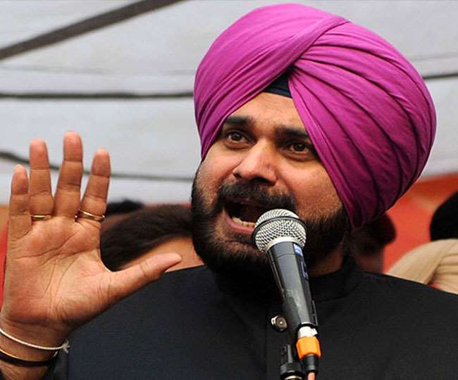 पंजाब कांग्रेस अध्यक्ष नवजोत सिंह सिद्धू की फाइल फोटो।
