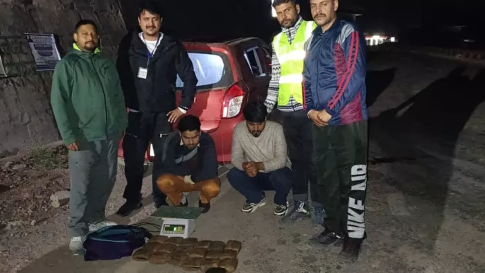 4 किलो 264 ग्राम चिट्टा के साथ पंजाब के दो युवक गिरफ्तार