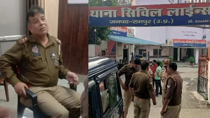 यूपी में फ‍िर बदनाम हुई खाकी, 10 हजार रुपए र‍िश्वत लेते रंगे हाथों पकड़े गए  दारोगाजी; एंटी करप्शन टीम ने दबोचा - UP police inspector caught red handed  taking bribe of rs