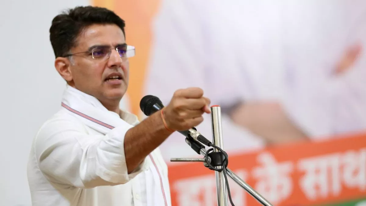किसी एक व्यक्ति के कहने से सीएम नहीं बनता, कुर्सी का फैसला निर्वाचित विधायक और आलाकमान करेगा- बोले पायलट - Rajasthan Election 2023 Congress Leader Sachin Pilot Says ...