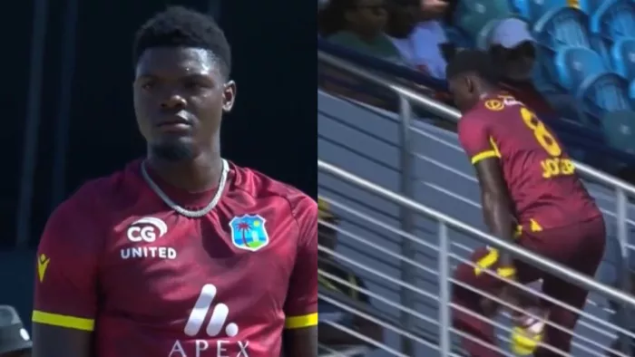 WI vs ENG: Alzarri Joseph ने कप्तान शाई होप से किया झगड़ा, फिर अचानक छोड़ा मैदान