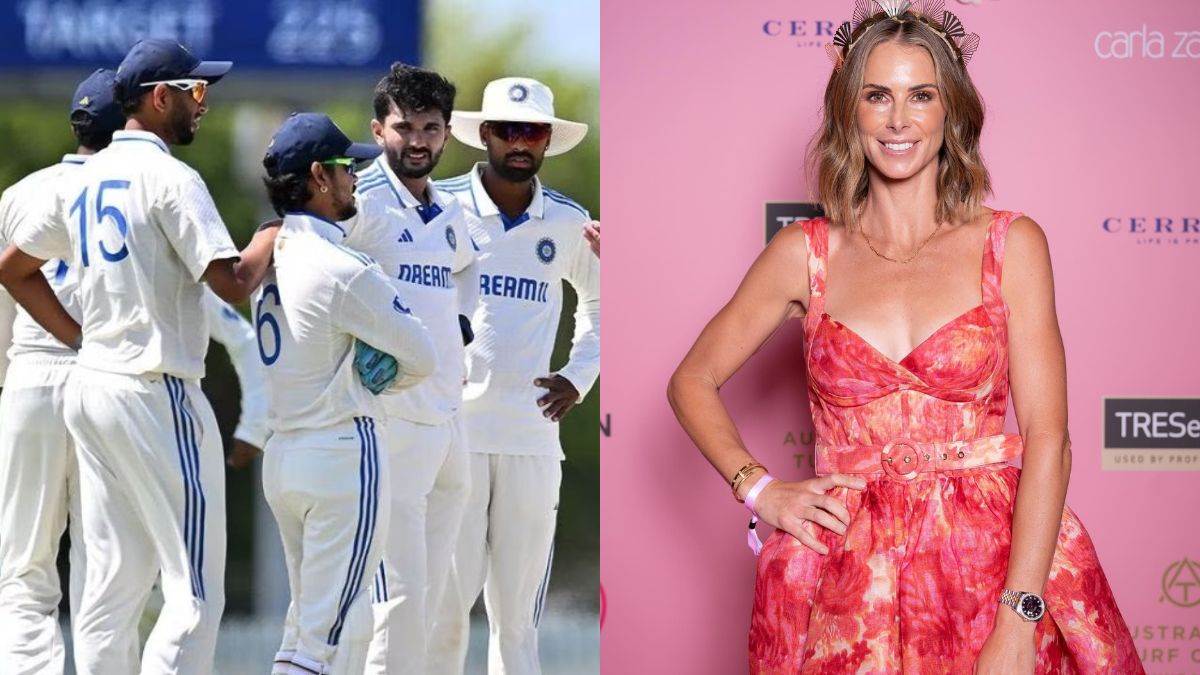david warner wife candice on ishan kishan fight with umpire ind a vs aus a