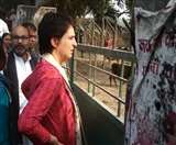 उन्नाव से वापस रायबरेली लौटने का प्रियंका गांधी ने निभाया वादा, जाना किसानों का दर्द Raebareli News