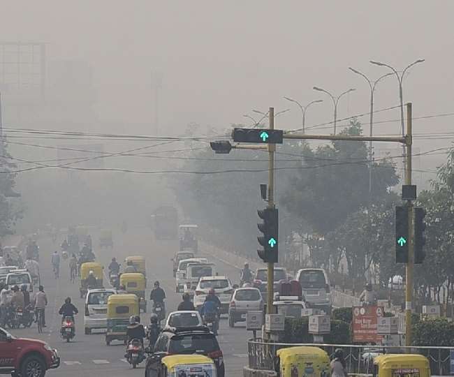 Lucknow Weather Update Pollution level decreased after wind blows in