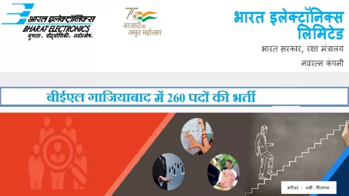 बीईएल गाजियाबाद भर्ती 2022 के लिए आवेदन आधिकारिक वेबसाइट, bel-india.in पर करें।