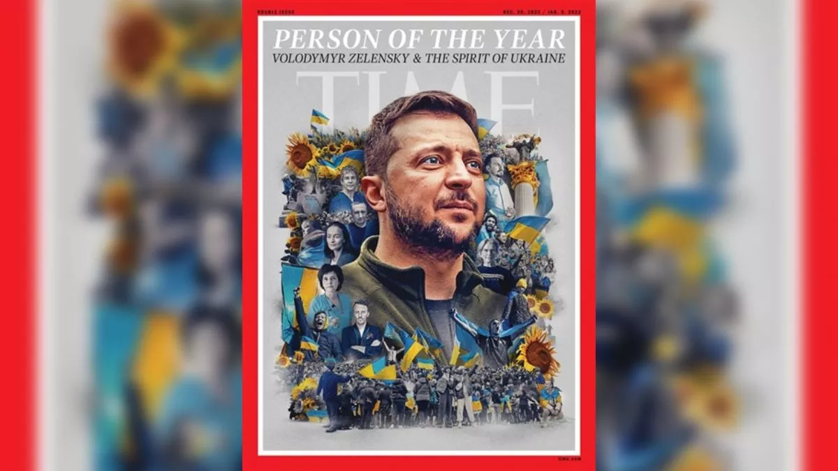 Person of The Year: टाइम मैगजीन ने यूक्रेन के राष्ट्रपति जेलेंस्की को चुना 'पर्सन ऑफ द ईयर 2022'