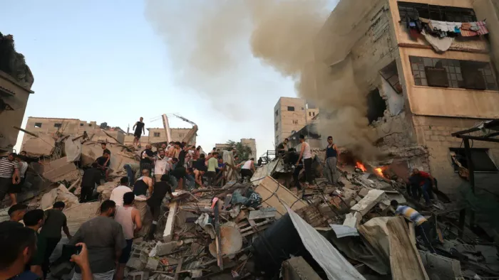 Israel-Hamas War: 'गाजा से विनाशकारी साबित होगा फलस्तीनियों का पलायन', UN प्रमुख ने फिर की युद्धविराम की अपील (फोटो एएफपी)