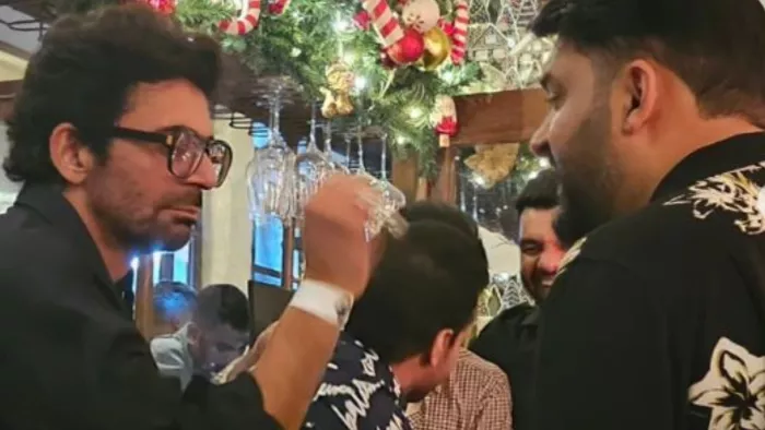 कपिल शर्मा और सुनील ग्रोवर ने की जमकर पार्टी / फोटो- Instagram