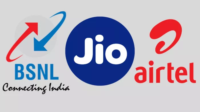 BSNL, Jio और Airtel के 28 दिन की वैलिडिटी वाले प्लान।