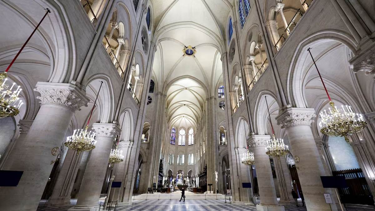 notre dame cathedral will reopen from today after five years ago