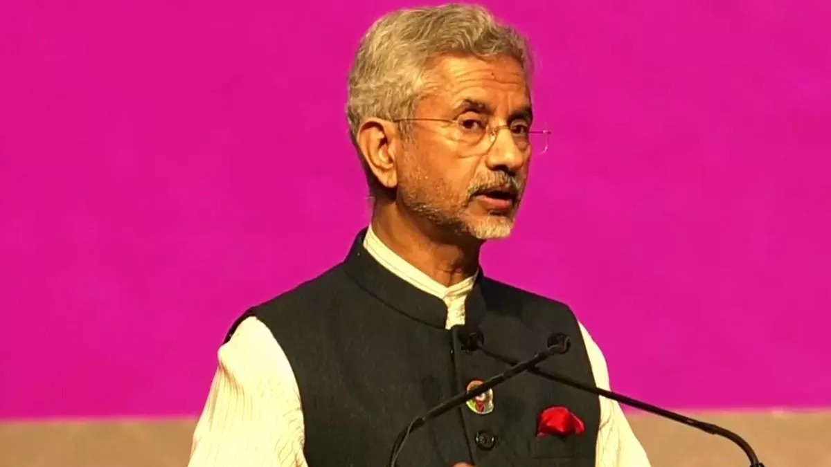 Pravasi Bharatiya Sammelan 2023 सम्मेलन को विदेश मंत्री जयशंकर ने संबोधित किया।