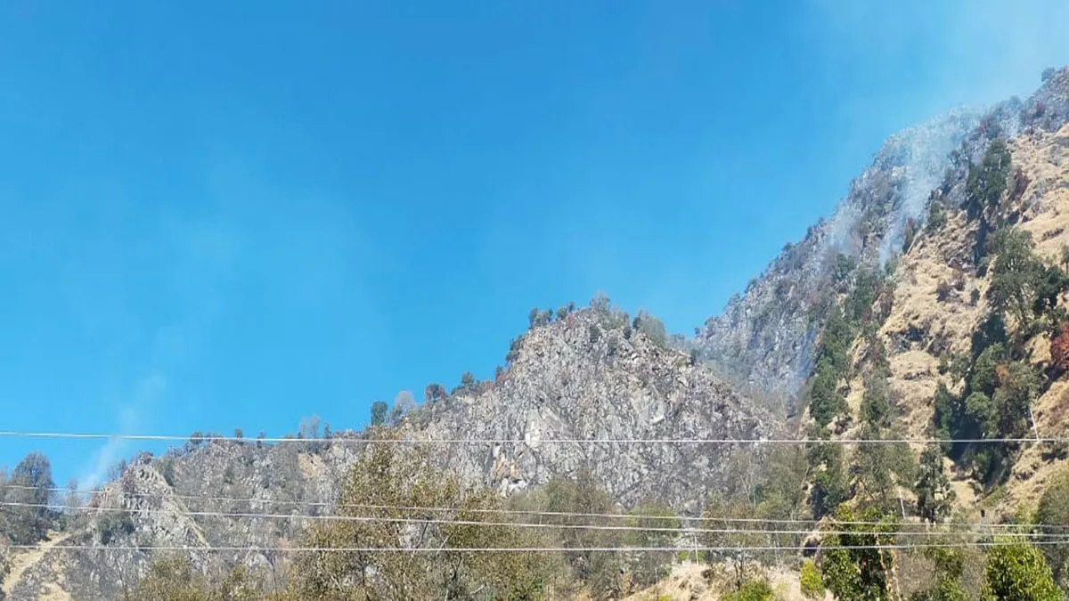 Uttarakhand News: बुग्यालों से धुआं उठ रहा है।