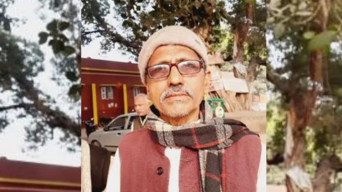 अयाेध्या में कारसेवा में शामिल होने वाले अशोक कुमार सिंह।