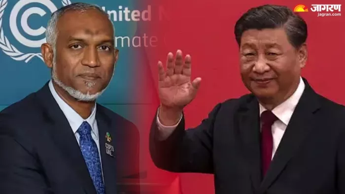 मालदीव के राष्ट्रपति मोइज्जू और चीनी राष्ट्रपति शी चिनफिंग के बीच अहम बैठक