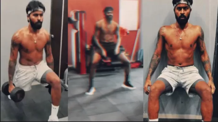 Hardik Pandya के वर्कआउट का वीडियो तेजी से सोशल मीडिया पर हुआ वायरल