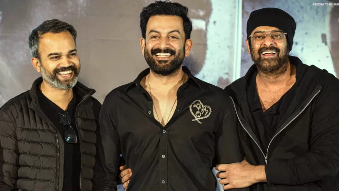 'सालार' की सक्सेस पार्टी में झूम उठे प्रभास और पृथ्वीराज, ((X Image)