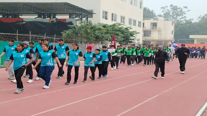 हरियाणा के करनाल में एथलेटिक्स प्रतियोगिता की हुई शुरुआत