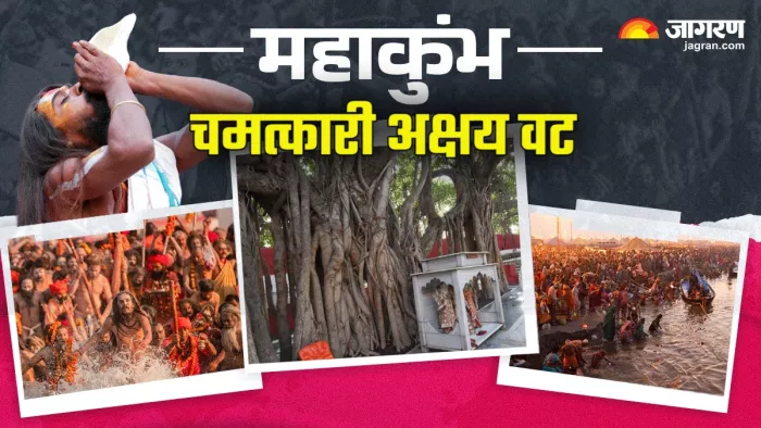 Mahakumbh 2025 प्रयागराज में संगम के किनारे स्थित अक्षय वट है बहुत ही खास।