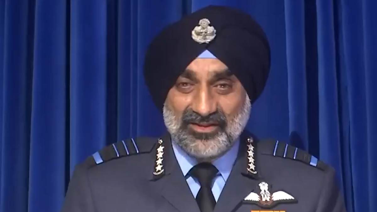 air force chief ap singh expressed concern over the delivery of tejas aircraft
