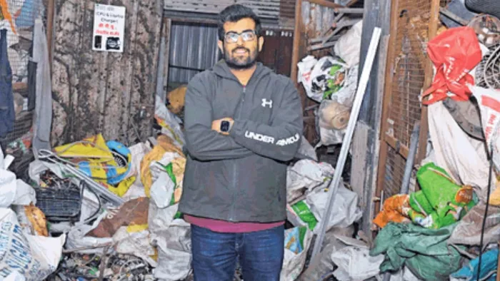 मुकुल छाबड़ा स्क्रैप अंकल एप के संस्थापक हैं। जागरण फोटो