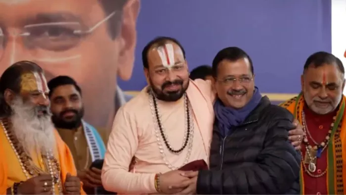 भाजपा के मंदिर प्रकोष्ठ के कई सदस्य आप की सनातन सेवा समिति में शामिल हुए। फाइल फोटो - सोशल मीडिया