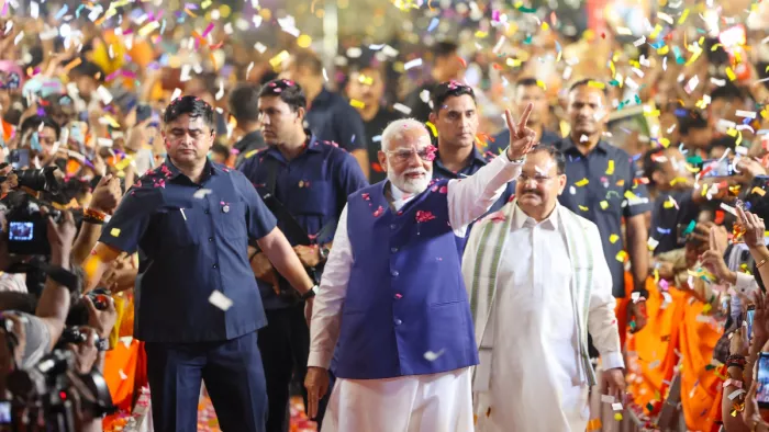 दिल्ली में भाजपा की स्विंग वोटरों पर नजर। ( फाइल फोटो )