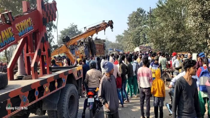 रामगढ़ के गोला में दर्दनाक सड़क हादसा