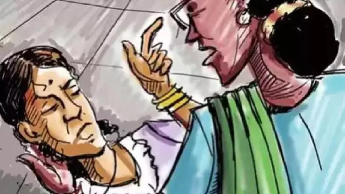 लड़की के साथ हुई मारपीट की प्रतीकात्‍मक तस्‍वीर