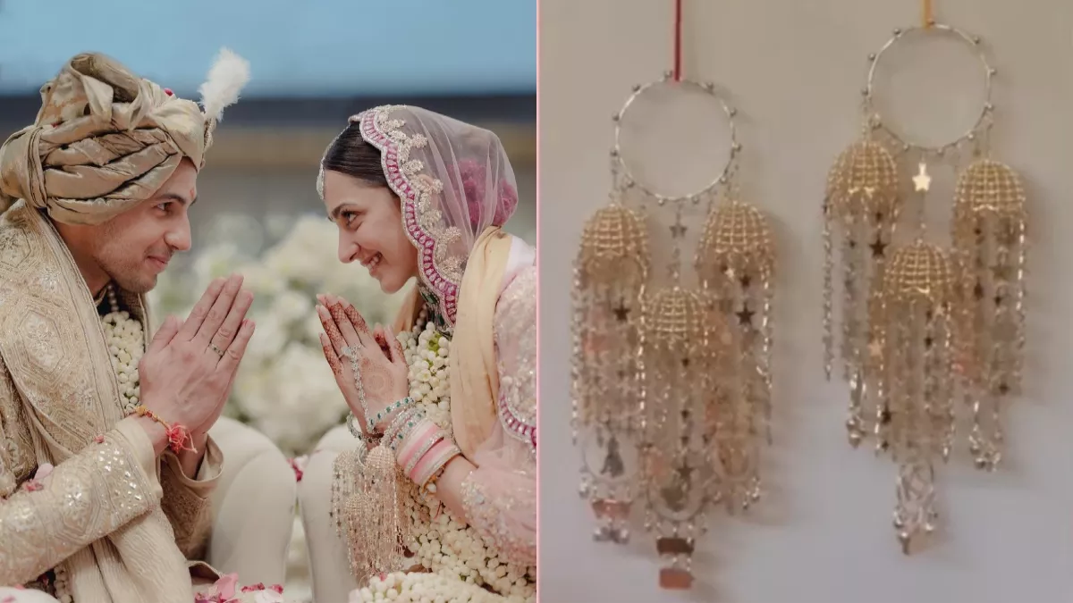 Kiara Wedding Look: शादी के जोड़े में सजी कियारा आडवाणी के कलीरों ने खीचा ध्यान, लहंगे में भी थी ये खास बात