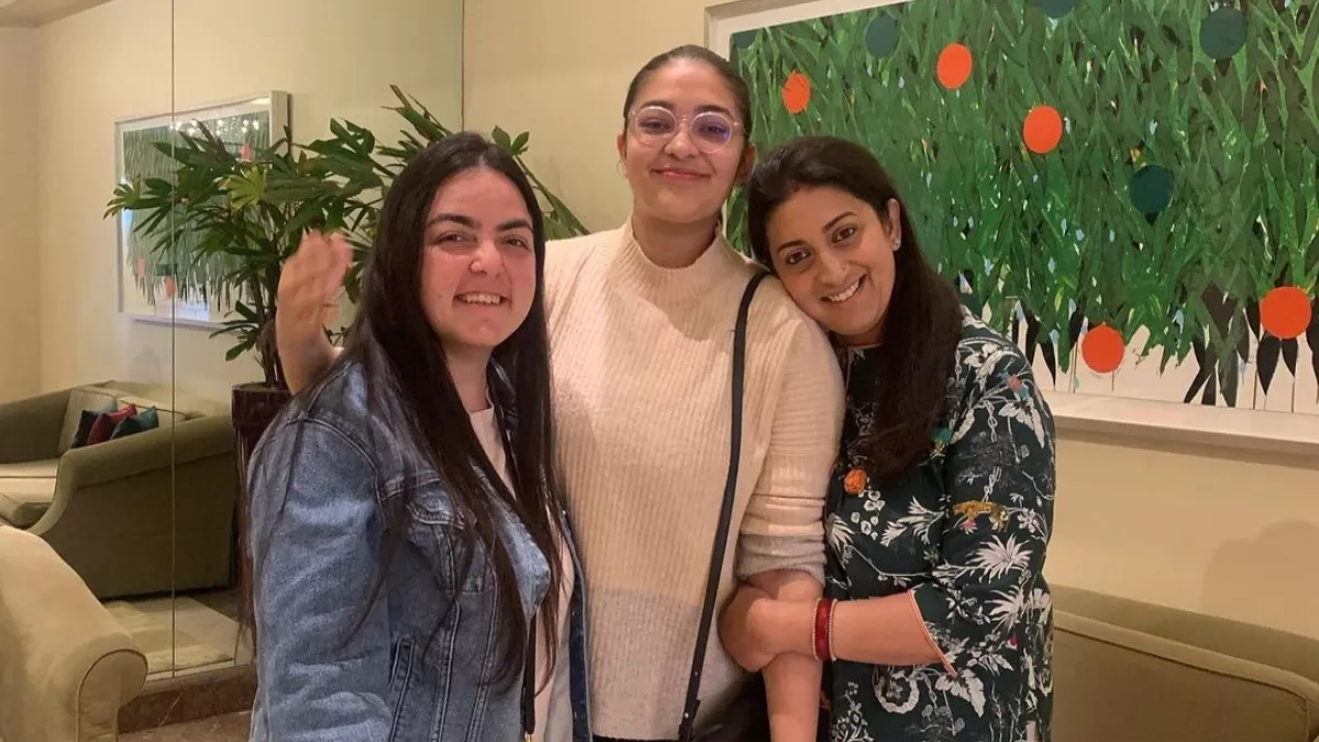Smriti Irani, Smriti Irani daughter, Smriti Irani daughter shanelle irani, shanelle irani Wedding, shanelle irani wedding khimsar fort, Arjun Bhalla